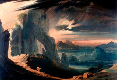 The Expulsion of Adam and Eve from Paradise by John Martin